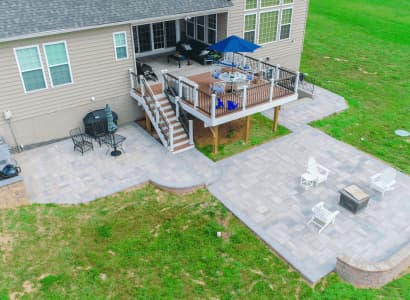 What good patio base prep looks like (and why it costs what it costs).