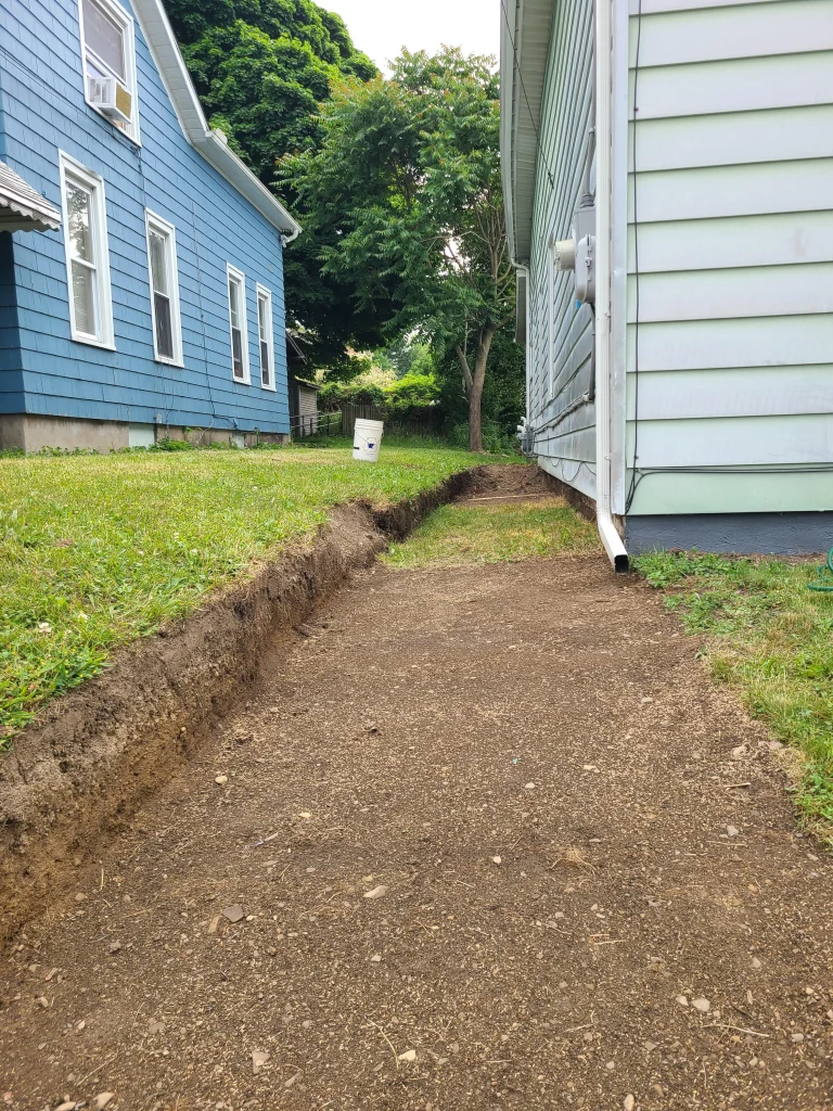 Finish grade ready for sod